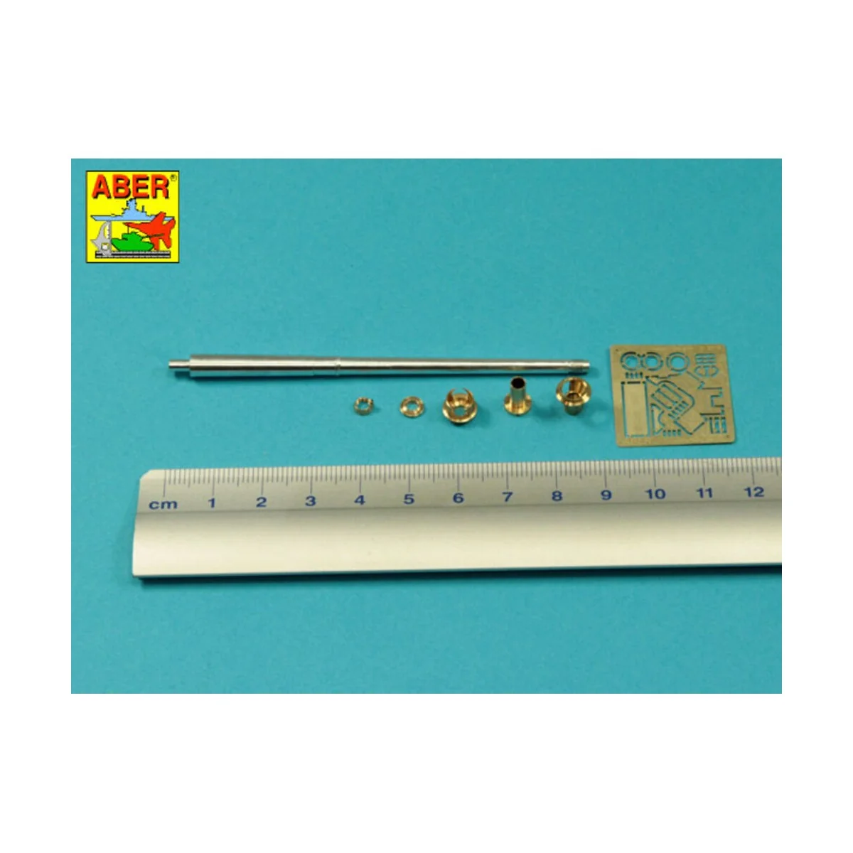 German 75 mm Barrel for PaK 40 - Late model, 1/35 - Aber Models 35 ...