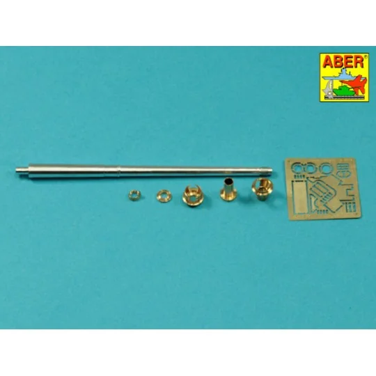 German 75 mm Barrel for PaK 40 - Late model - Aber Models 35 L-025 N