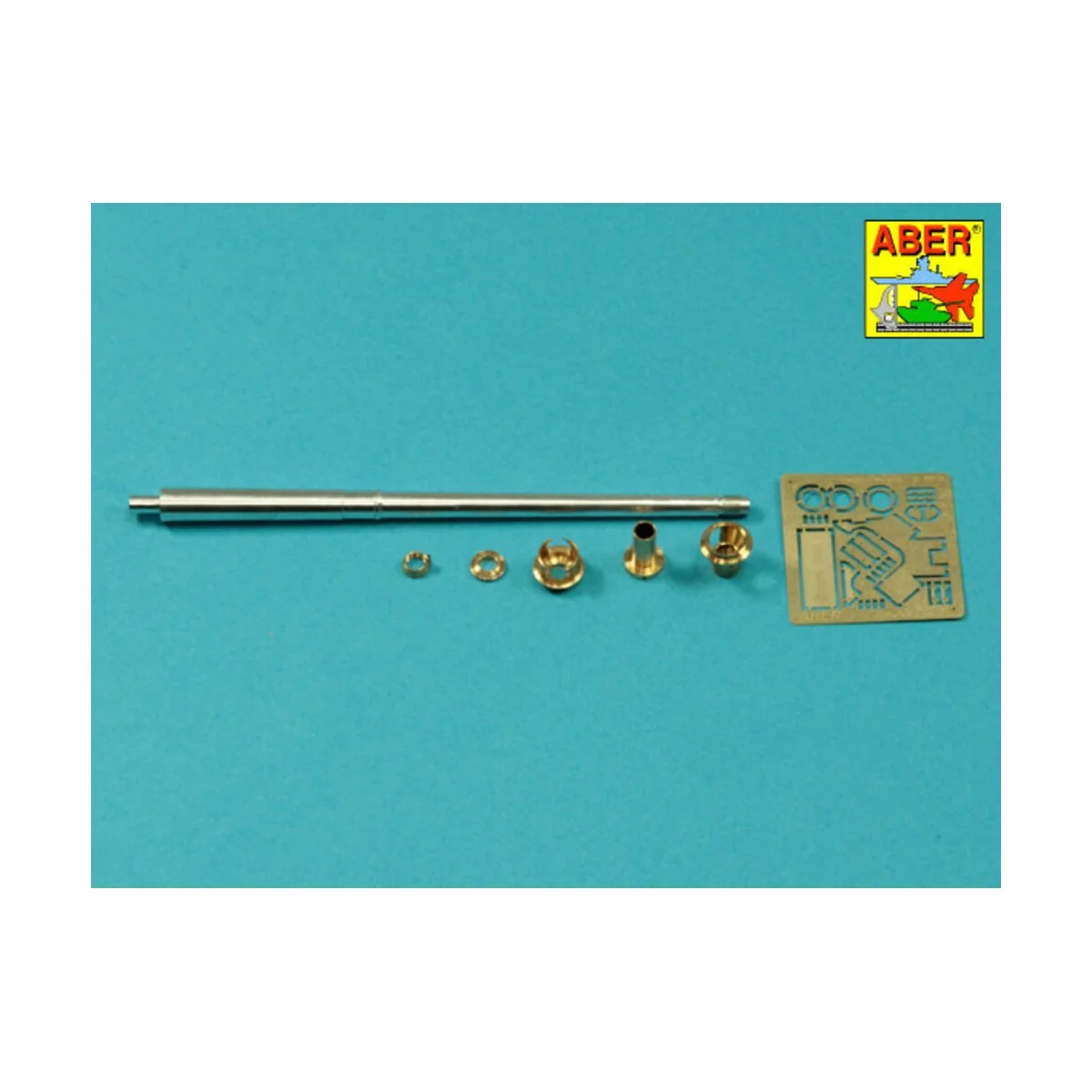 German 75 mm Barrel for PaK 40 - Late model, 1/35 - Aber Models 35 ...