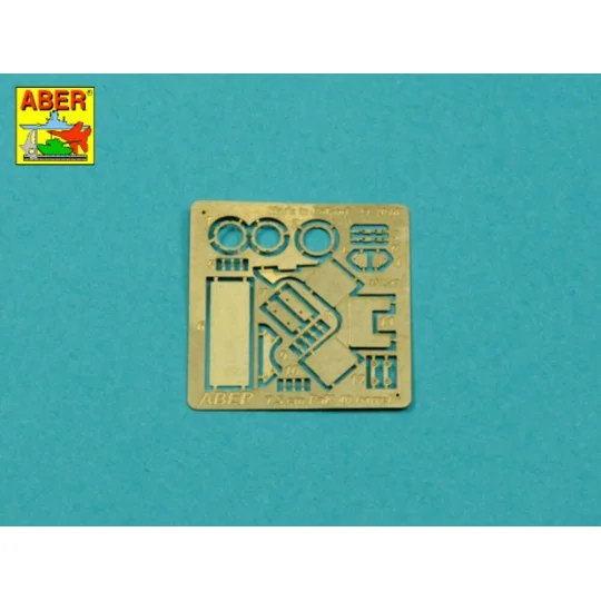 German 75 mm Barrel for PaK 40 - Late model, 1/35 - Aber Models 35 ...