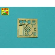 German 75 mm Barrel for PaK 40 - Late model - Aber Models 35 L-025 N