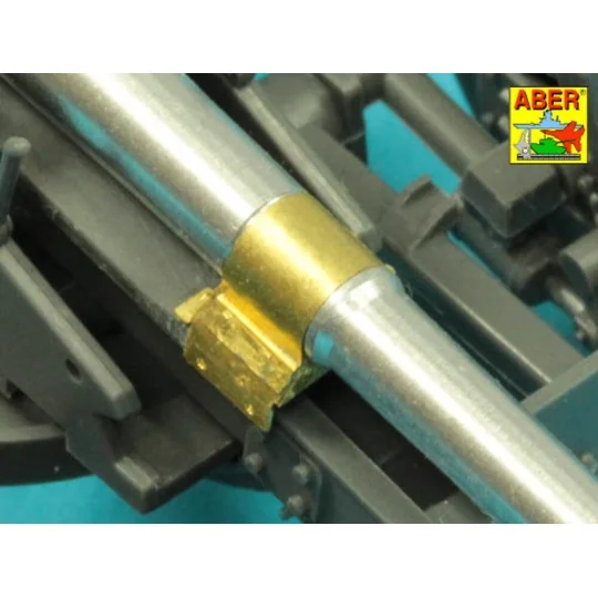 German 75 mm Barrel for PaK 40 - Late model, 1/35 - Aber Models 35 ...