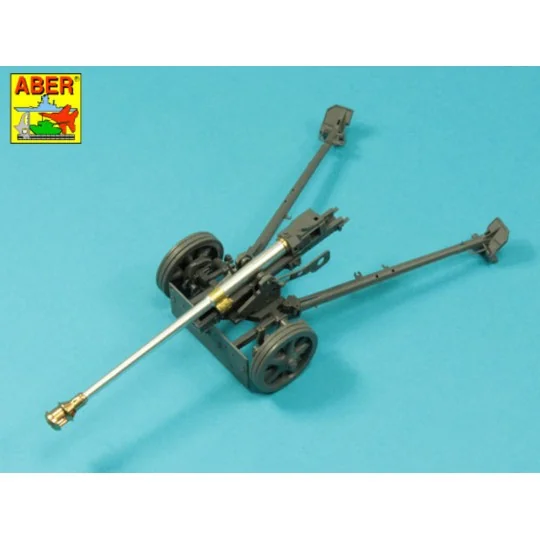 German 75 mm Barrel for PaK 40 - Late model, 1/35 - Aber Models 35 ...