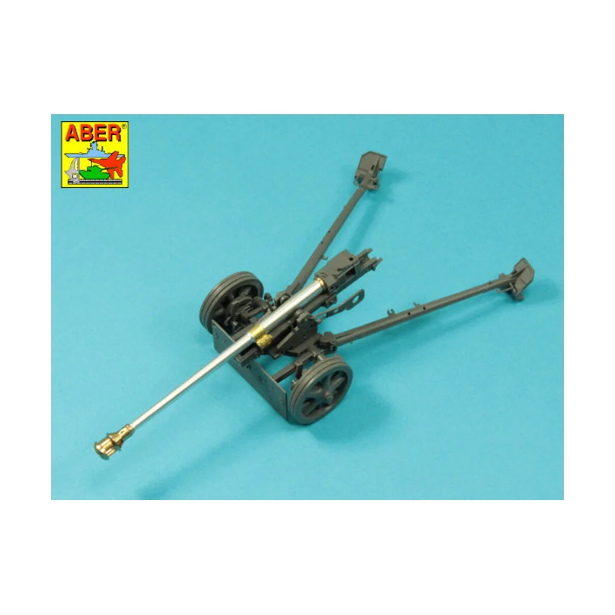 German 75 mm Barrel for PaK 40 - Late model, 1/35 - Aber Models 35 ...
