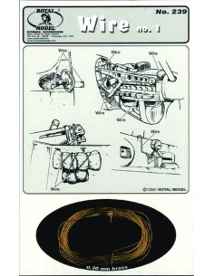 [NO_DESC] Wire n.1 (0, 3 mm) - Royal Model RM239