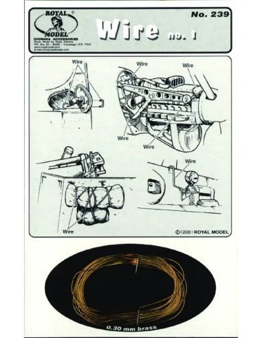 Wire n.1 (0, 3 mm) - Royal Model RM239