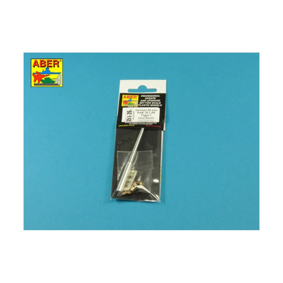 88mm Tiger i Early Barrel - Aber Models 35 L-026 N