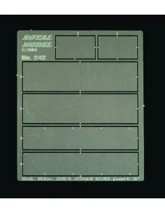 Sd. 251 C/D Interior Armour Plates (for Tamiya kit), 1/35 - Royal M...