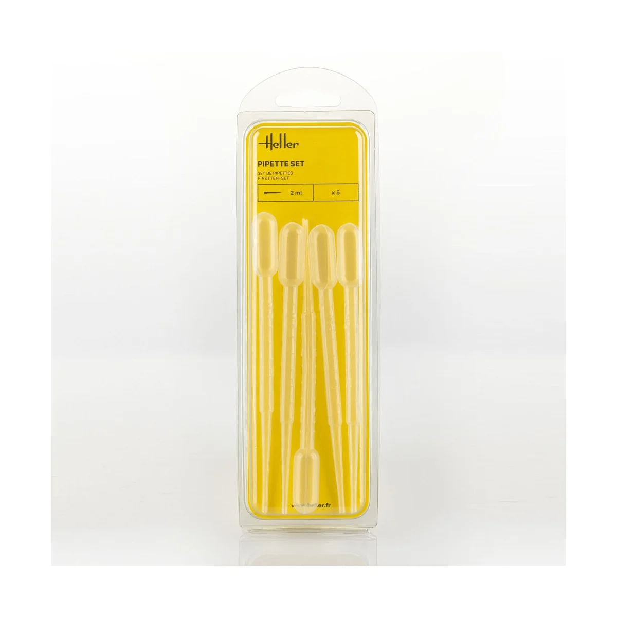 Pipette set 2 ml (5 pieces) - Heller 99016