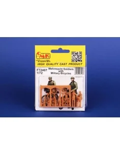 Wehrmacht Soldiers with Military Bicycles, 1/72 - CMK 129-F72407