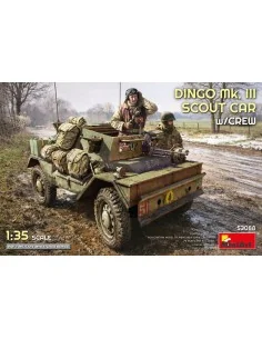 Dingo Mk. III Scout Car w/ Crew, 1/35 - MiniArt 53088