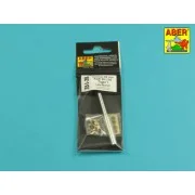 German 88mm KwK36/L56 Tiger I late barrel, 1/35 - Aber Models 35 L-... German 88mm KwK36/L56 Tiger I late barrel, 1/35 - Aber Models 35 L-...