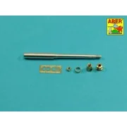 German 88mm KwK36/L56 Tiger I late barrel - Aber Models 35 L-028N