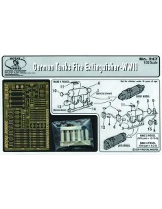 German tank fire extiguisher, 1/35 - Royal Model RM247