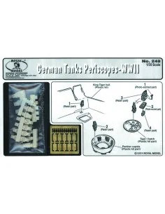 German tank periscopes, 1/35 - Royal Model RM248