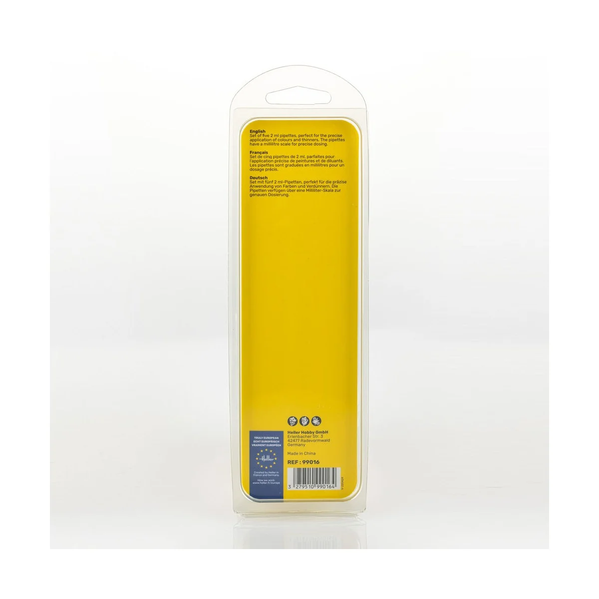 Pipette set 2 ml (5 pieces) - Heller 99016