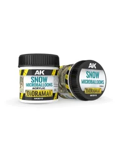 SNOW MICROBALLOONS - 100ml - AK Interactive AK8010