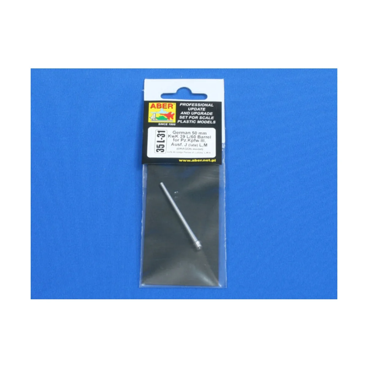 Germ50mmKwK39L/60 Barrel Pz.Kpfw.IIIAusf J, L, M, N, 1/35 - Aber Mo...