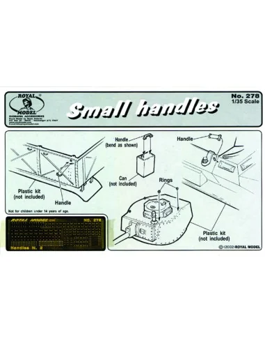 [NO_DESC] Small Handles (1/35-, 1/32 - Royal Model RM278