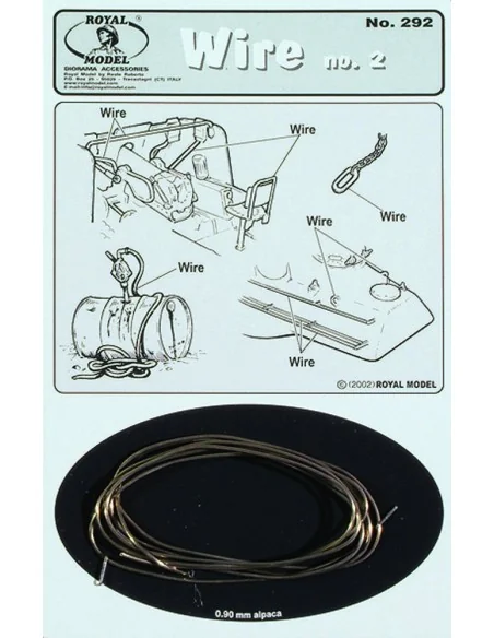 Wire n.2 (0.9 mm) - Royal Model RM292