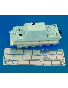 Fenders with Zimmerit-Jagdtiger (for Dragon kit), 1/35 - Royal Mode...