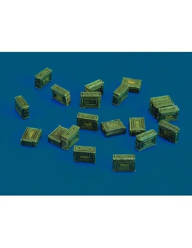 Cal. 30 Ammo Boxes, 1/35 - Royal Model RM324