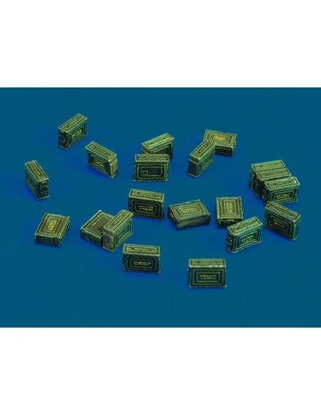 [NO_DESC] Cal. 30 Ammo Boxes, 1/35 - Royal Model RM324