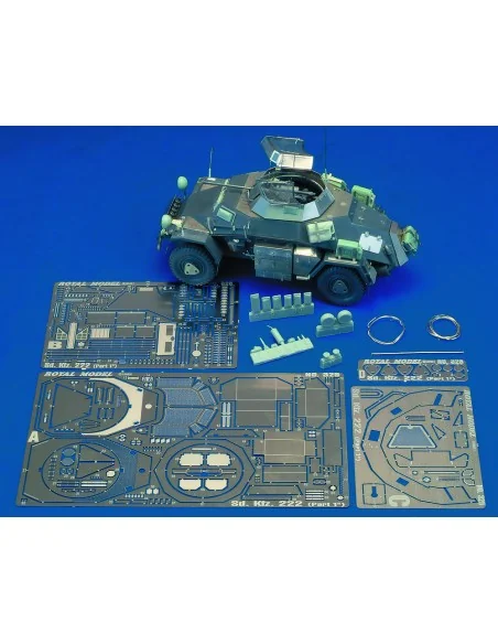 Sd. Kfz. 222 part 1° (for Tamiya kit), 1/35 - Royal Model RM325