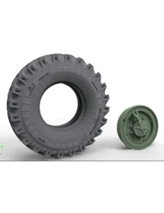 URAL 4320 3D GRAVITY TIRE×6, 1/48 - Toucan Model TC3D015 2