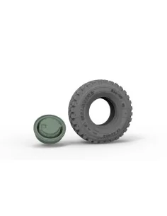 VPK-7289 BUMERANG IFV 3D gravity tire×8, 1/35 - Toucan Model TC3D013 2
