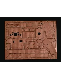 Scraped Zimmerit Panther A Early (for Dragon kit), 1/35 - Royal Mod...