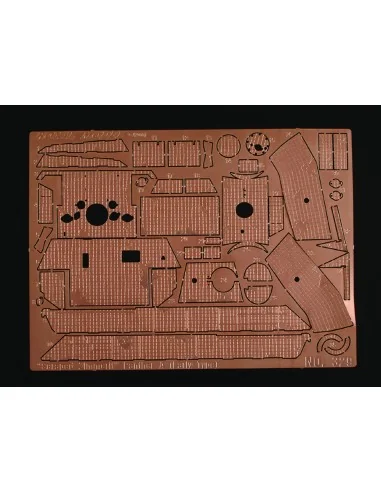 Scraped Zimmerit Panther A Early (for Dragon kit), 1/35 - Royal Mod...