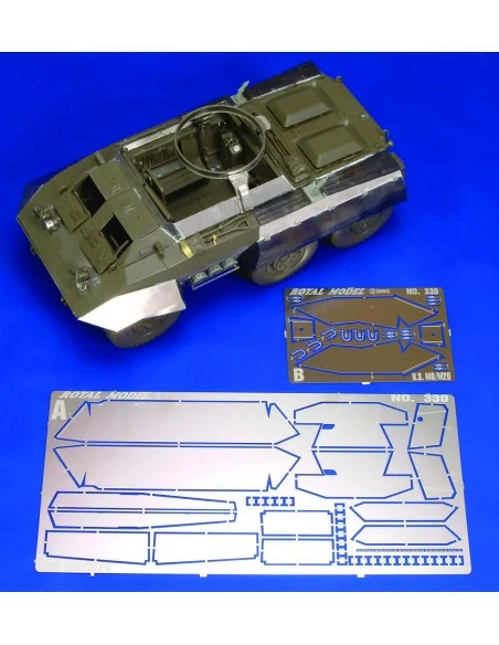 [NO_DESC] Fenders M8 & M20 (for Tamiya kit), 1/35 - Royal Model RM330