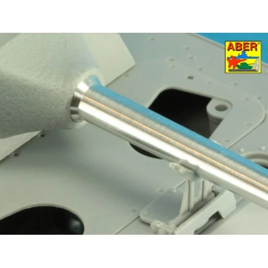 7, 5cm gun barrel for Panther Ausf.G Late -Tamiya, 1/35 - Aber Mode...