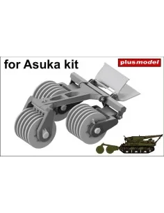 T1E1 US Mine exploder for Sherman – Asuka, 1/35 - Plus model 598