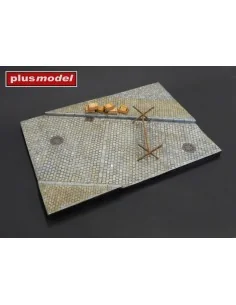 Display base – Cobblestone street with sidewalk, 1/35 - Plus model 620 2