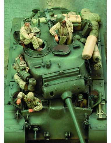 M 26 Pershing Crew-WWII, 1/35 - Royal Model RM339
