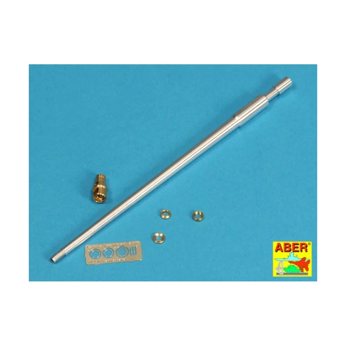 7, 5cm gun barrel for Panther Ausf.G Late -Tamiya, 1/35 - Aber Mode...