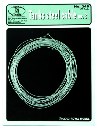 Tanks Steel Cable n.3, 1/35 - Royal Model RM348