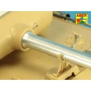 7, 5cm gun barrel for Panther Ausf.G Late -Tamiya, 1/35 - Aber Mode...