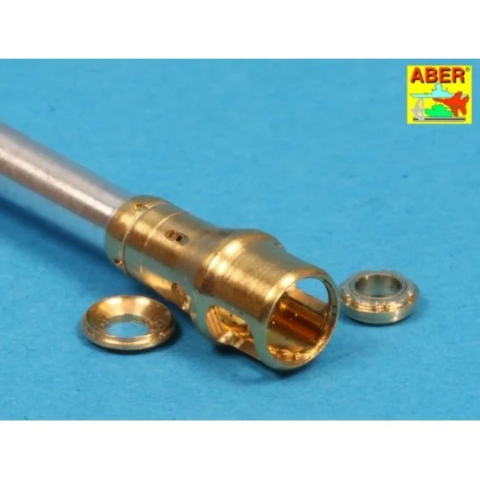 7, 5cm gun barrel for Panther Ausf.G Late -Tamiya, 1/35 - Aber Mode...