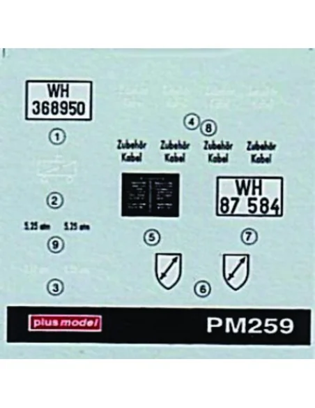 Deutscher Hochleistungs-Generator A, 1/35 - Plus model 259