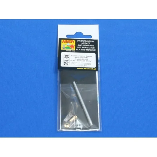 Britsh 75mm Barr with very late muzzle brake Cromwell MkIV, 1/35 - ...