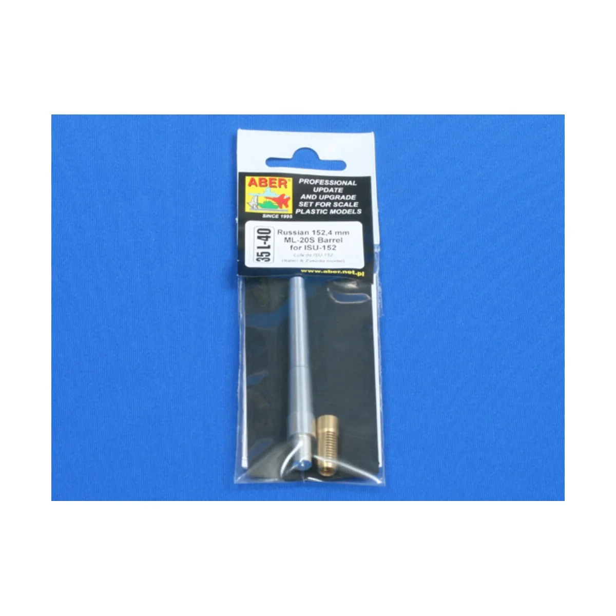 Russian 152,4mm ML-20S Barrel for ISU-152 - Aber Models 35 L-040