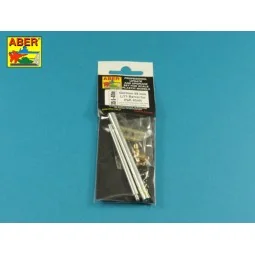 German 88mm L/71 barrel for PaK 43/41, 1/35 - Aber Models 35 L-041