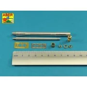 German 88mm L/71 barrel for PaK 43/41, 1/35 - Aber Models 35 L-041
