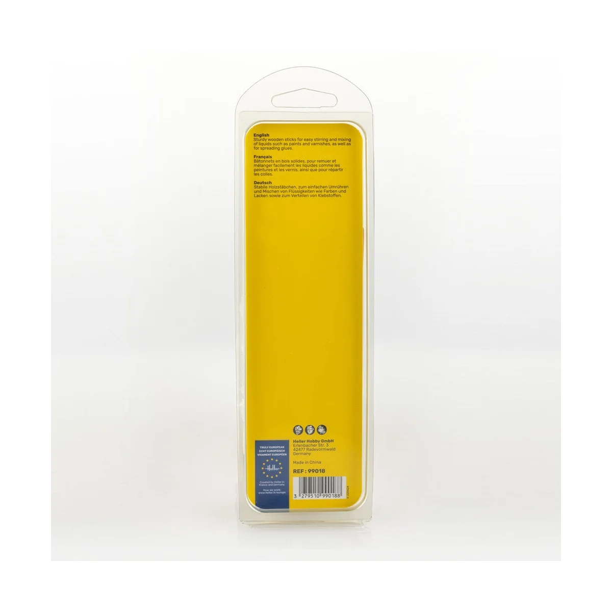 Wooden paint stirring sticks (25 pieces) - Heller 99018