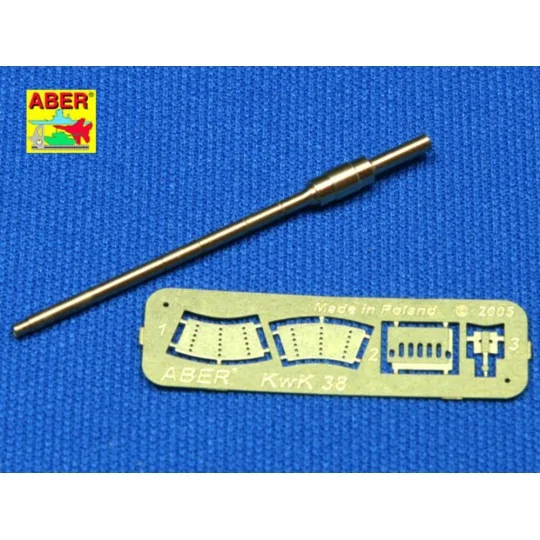 German 2 cm tank gun barrel L/56 for KwK 38 - Aber Models 35 L-042