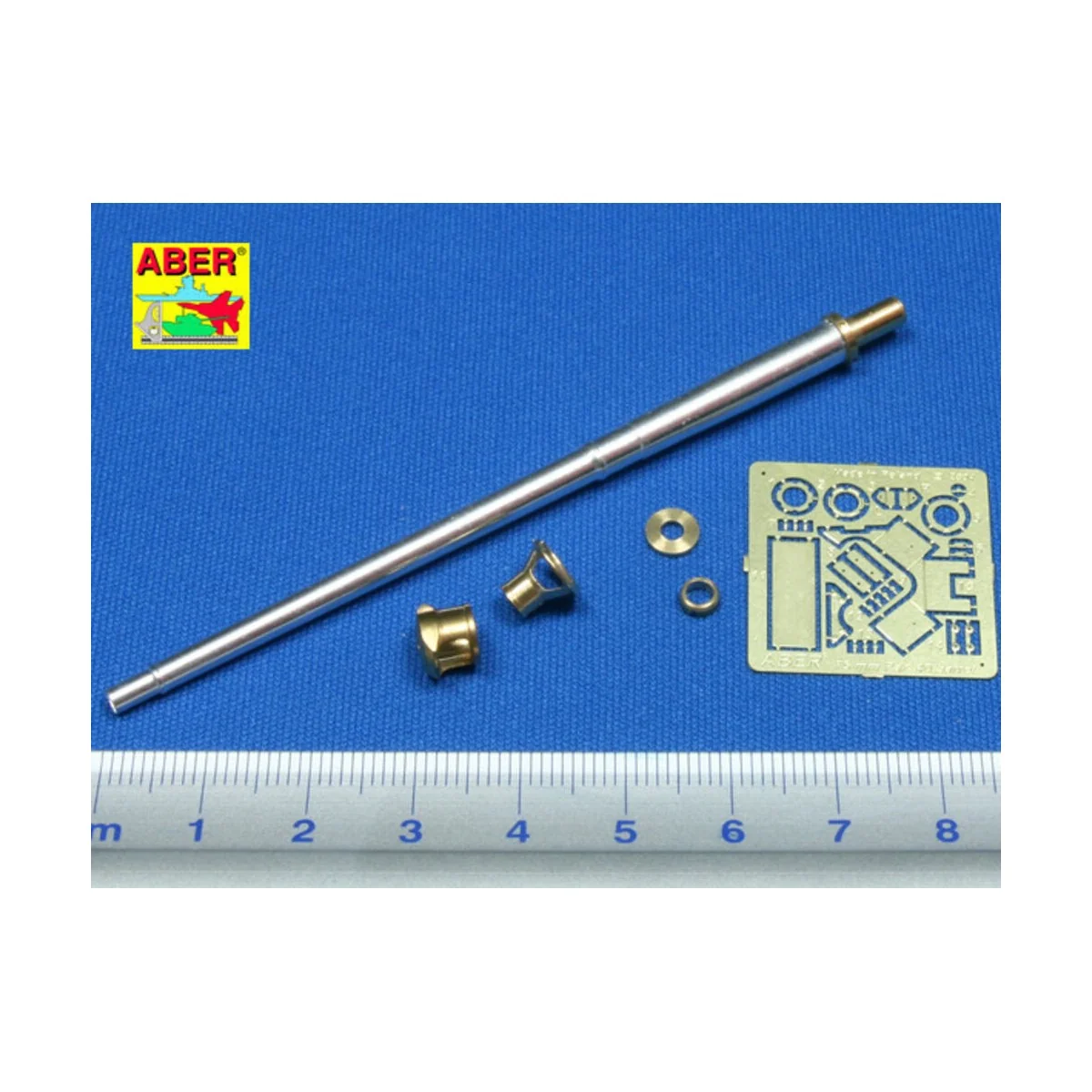 German 75mm barrel for PaK 40 - middle model, 1/35 - Aber Models 35...