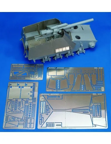 Sd. Kfz. 165 HUMMEL part 2 (for Dragon kit), 1/35 - Royal Model RM412